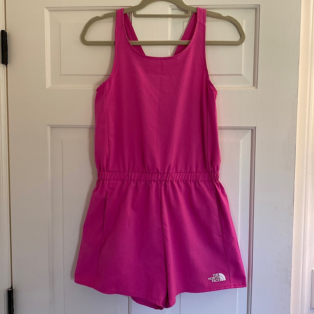 The North Face your size L pink romper